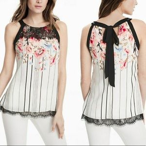 🎀 WHBM Floral Top